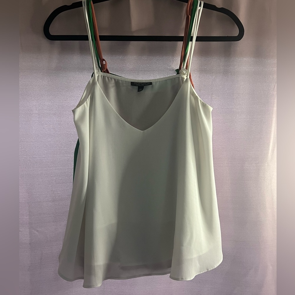 V neck cami top set